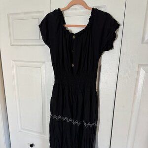 Indigo & Lace black dress